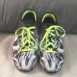 Nike free 5.0 tr fit volt running shoes size 9.5